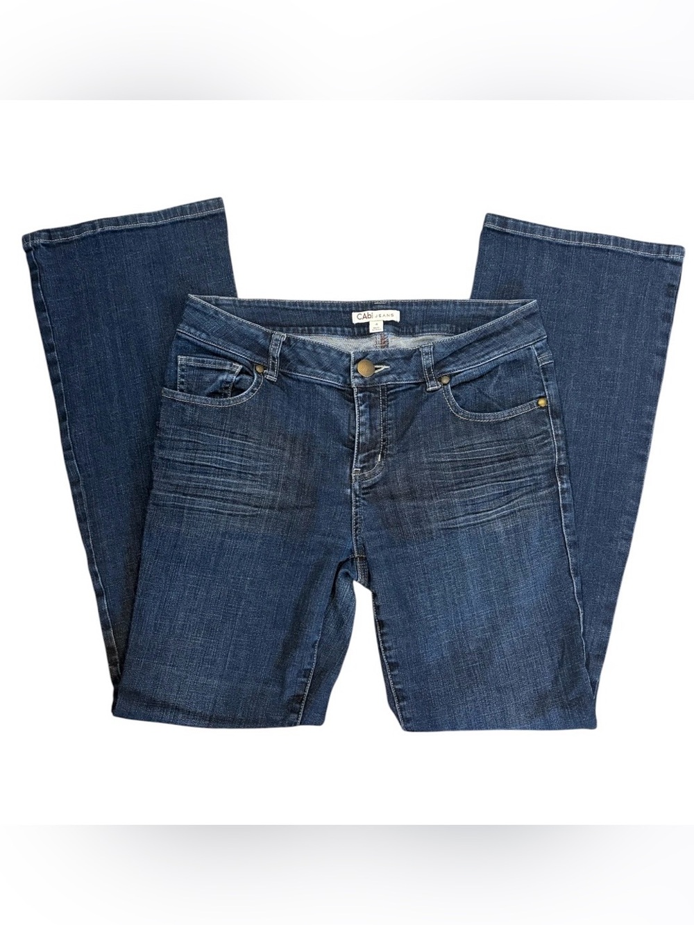 CAbi Jeans Dark Blue Boot-Cut Jeans